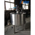 sanitary stainless steel emulsifying mixing tank (top insert emulsifier and scraper agitator)